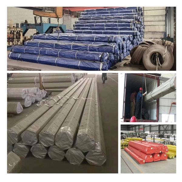 22 * 1.2 304 Round Stainless Steel Pipe Seamless Tube Inconel 600 For Balcony Railing