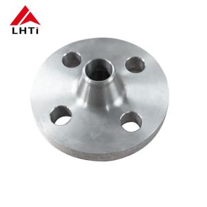 Customized Weld Neck Flange , Gr2 Gr9 Butt Forging Titanium Flange