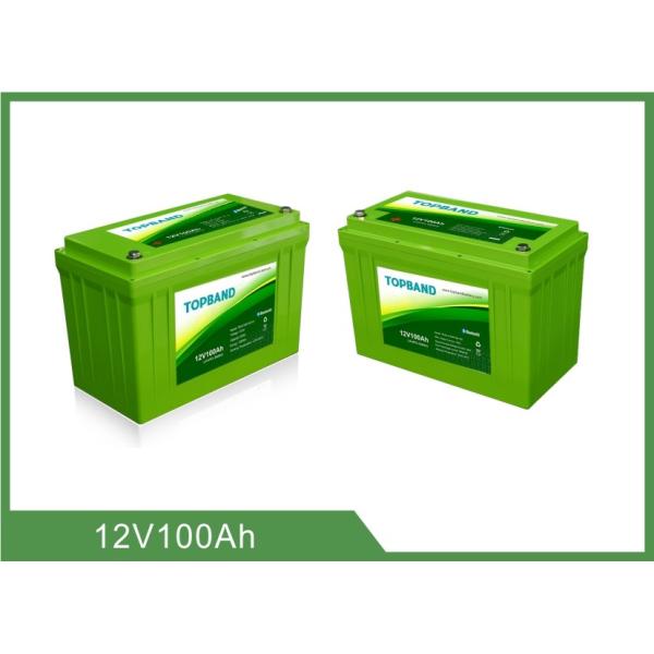 Quality Lithium Iron Phosphate Deep Cycle Battery Pack Lifepo4 Zero Emission For Solar RV for sale