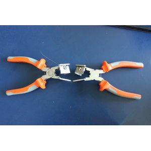 Manual Rubber Seal V Notch Shears