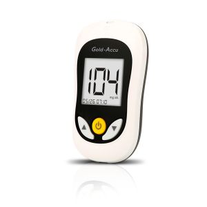 Gold Electrode Blood Glucose Meter Kit With Strong Anti - Interference