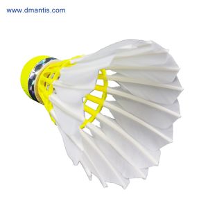 Training Goose Feather Shuttles 3in1 Feather Shuttlecock Badminton Fluorescent