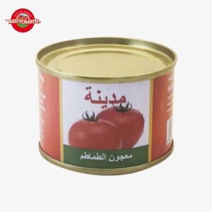 Madina 70g Canned Tomato Paste With Brix 28–30% Provide Brand And Packaging