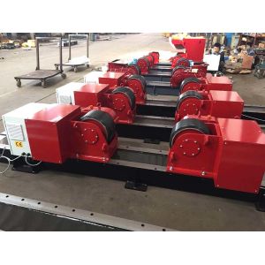 Hand Control Box 10 T / 15 T Pipe Turning Rollers Conventional Bolt Adjustment