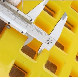 Minimum Aperture 3mm Tensioned Hook Polyurethane Screen Mesh