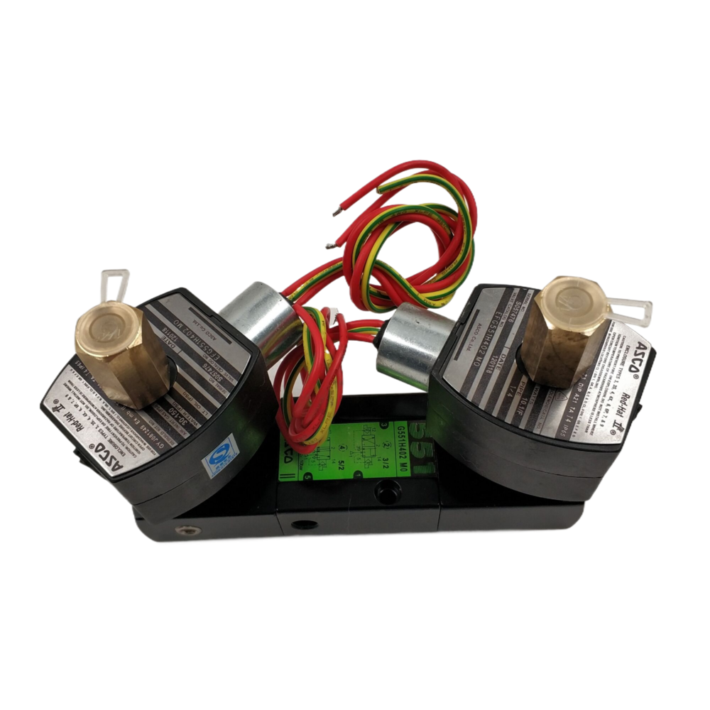 China ASCO Solenoid Valve EFG551B401MO/EFG551H402MO Explosion Proof Two Position Five Way Solenoid Valve on sale