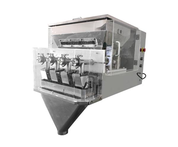 Quality 0.8 / 3.0 / 8.0L Hopper Linear Weigher Scale Dosing For Sugar Salt Powder MCU Control System for sale