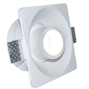 Square Gypsum Housing Trimless LED Downlights 160x160mm
