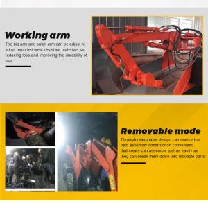 CE Underground Crawler Mucking Loader In Mining Multiple Functions