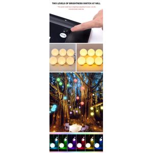 Smart RGB Solar Landscape Lights