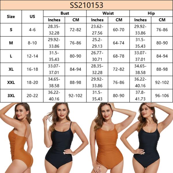 Customized Logo Printing High Waist Push Up Bikini for Tummy Control Swimwear by HEXIN