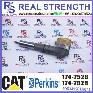 Injector 174-7526 for CAT AD40 AE40 69D 769D 651E Engine 3408E 3412 174-7526 174