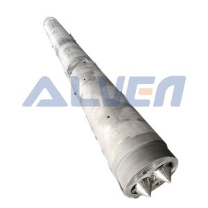 China 38CrMoAlA Twin Screw Barrel with 2-4mm Bimetallic Layer on sale