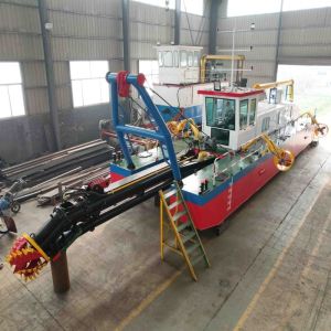 60cbm Model Powerful Sand Dredger 6 Inch For Large Scale Dredging Projects And