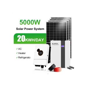 1000Ah Ground Mounted Solar Pv Systems Sunpok Ground Mounting System