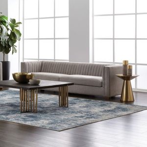 Luxury Sofa Side Table Sideboard Metal Round Corner Table Modern Small