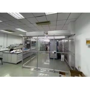 4.0m*2.0m*2.2m Modular Clean Booth With 99.99% Efficiency HEPA Filtration System