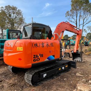 6T Mini Used Used Hitachi Excavators Second Hand Zx60-5G
