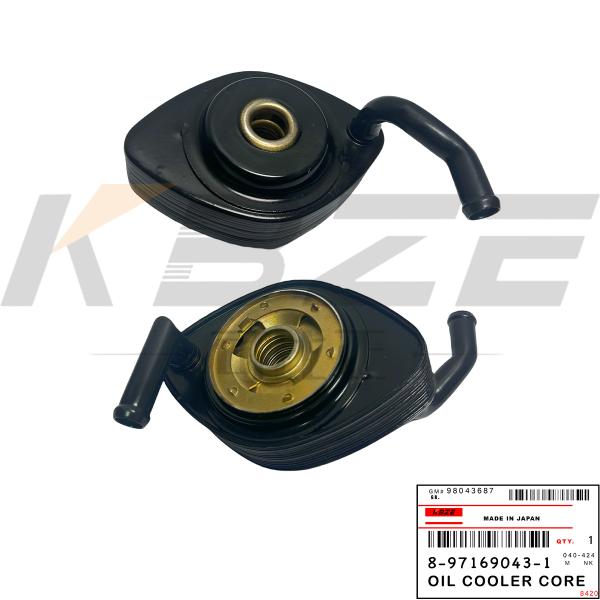Quality 8-97169043-0 ISUZU 4JA1 4JB1 ENGINE 8-97169043-1 OIL COOLER CORE REPLACE FOR DMAX TFR55 for sale