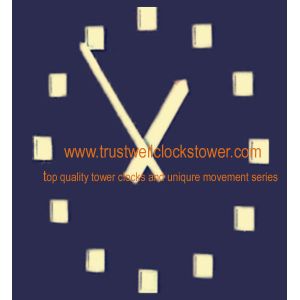 clock tower and movement mechanism with function of sound bell Westminster chime of Big ben recorder & night lighting