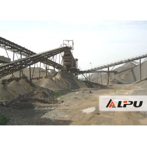 Customized Design Stone Crushing & Screening Plant , Gravel Crusher Machine