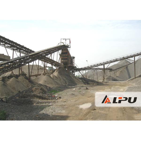 Customized Design Stone Crushing & Screening Plant , Gravel Crusher Machine