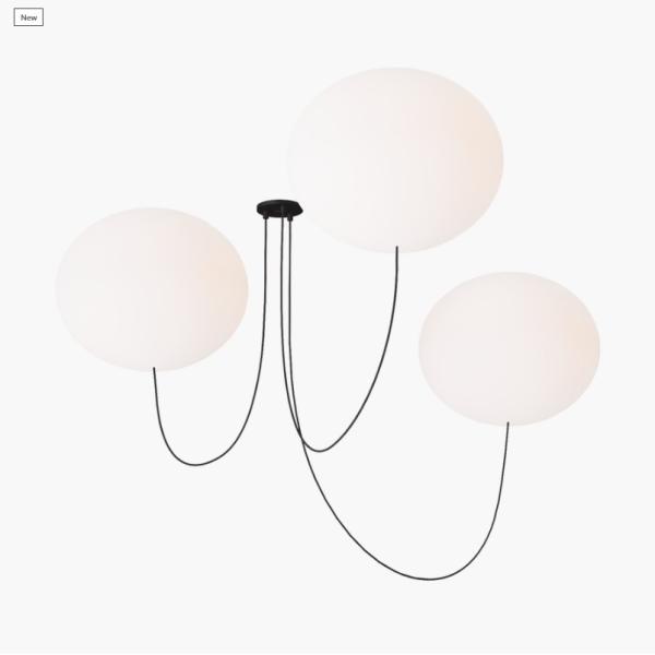 Vsual Comfort Helium X-Large 3 Light Chandelier PBCH37127