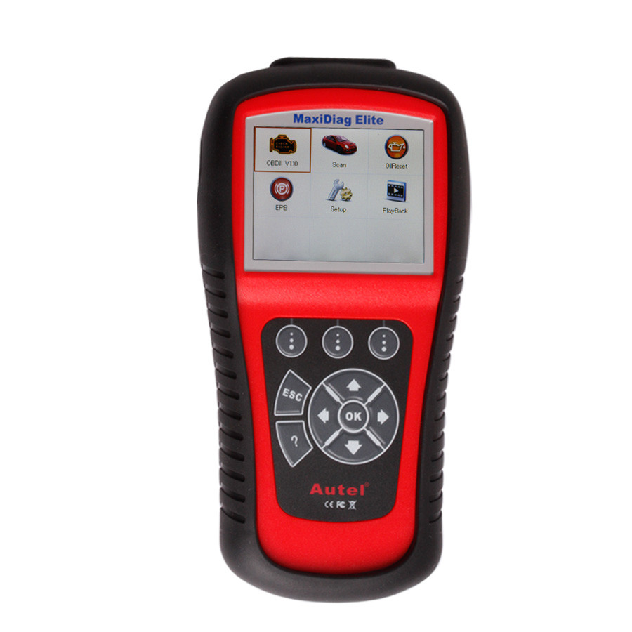 OBD2 Scanner Codes MaxiDiag Elite MD802 All System + DS Model + Actuator Test