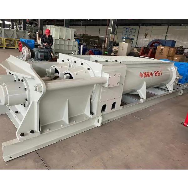 TWGD3300 Fully Automatic Double Shaft Mixer for Clay Brick with 9300kg Weight