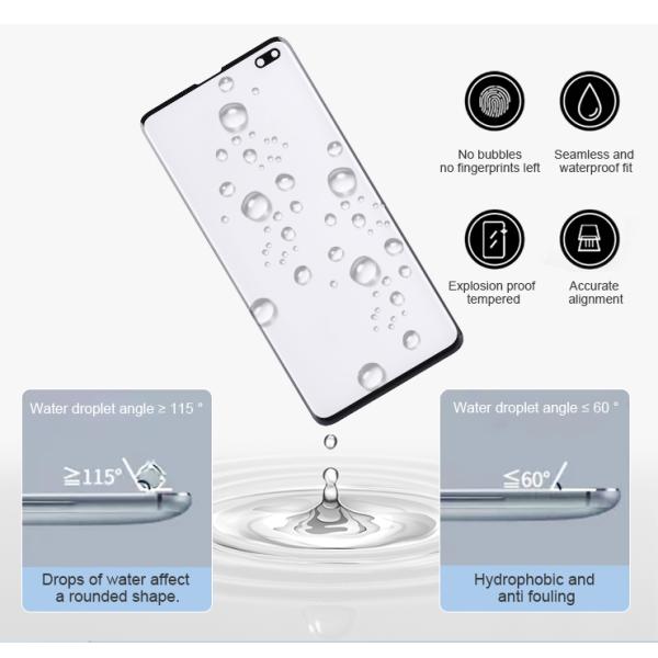 Samsung Galaxy S8 S9 S105G OCA Glass Phone Front Glass ODM