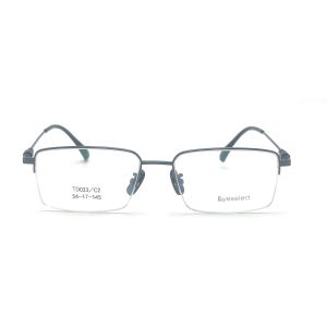TD033 Rectangle eye shape titanium frame engineered with precision