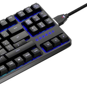 Professional Full-size Magnetic Axis Keyboard with ABS Plastic Keycaps and