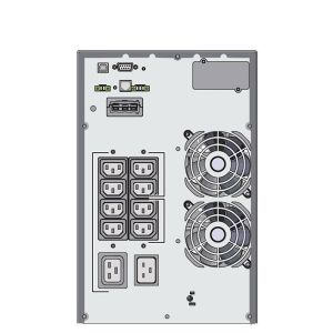 700 VA 3 kVA Eaton 9SX Double Conversion Online Tower UPS with 8 pcs 12V 9Ah