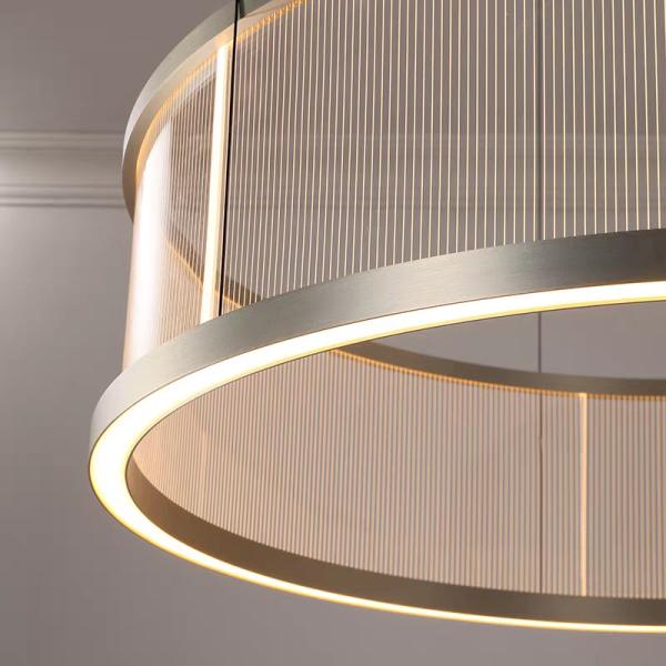 Italian minimalist living room main light modern simple hall light designer 2024 new restaurant light bedroom room light