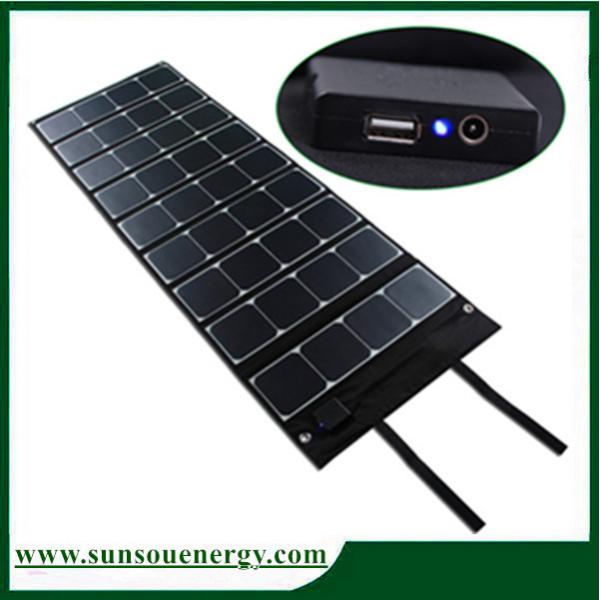 Quality High efficiency 120w folding solar panel, portable solar panel kits for hot selling for sale