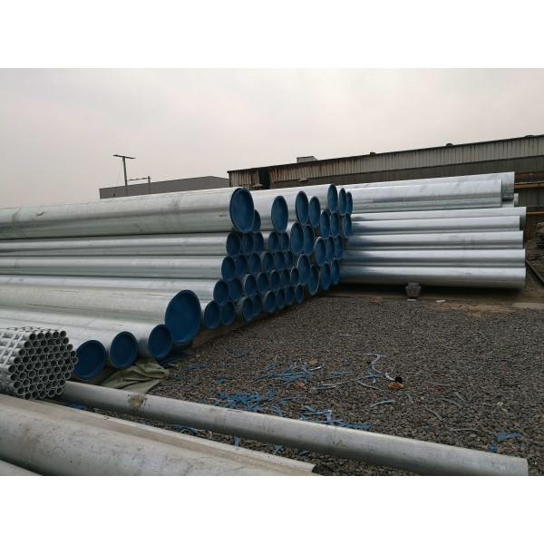Galvanized Welded Steel Pipe , X65 Cs Erw Pipe