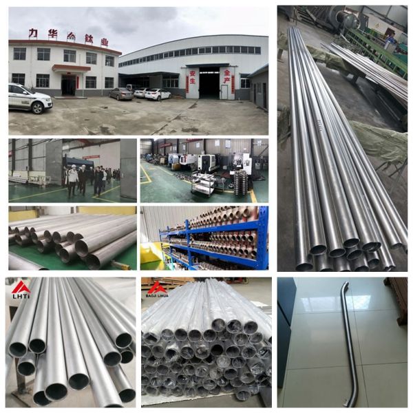 Gr5 Gr9 Seamless Titanium Tube Polished Titanium Pipe