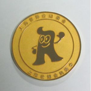 2012 new 1.5mm die casting custom metal made Emblems in poly bag