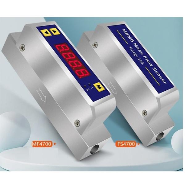 Quality Oxygen Argon Nitrogen Co2 Gas Flow Meter MF4700 Series With LCD Digital Display for sale