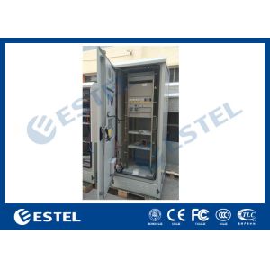 Wholesale 19inch Rack Outdoor Telecom Cabinet Weatherproof Enclosure With Cooling System from china suppliers