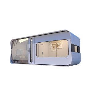 Galvanized Steel Frame Aluminum board Prefab House for Living in Container