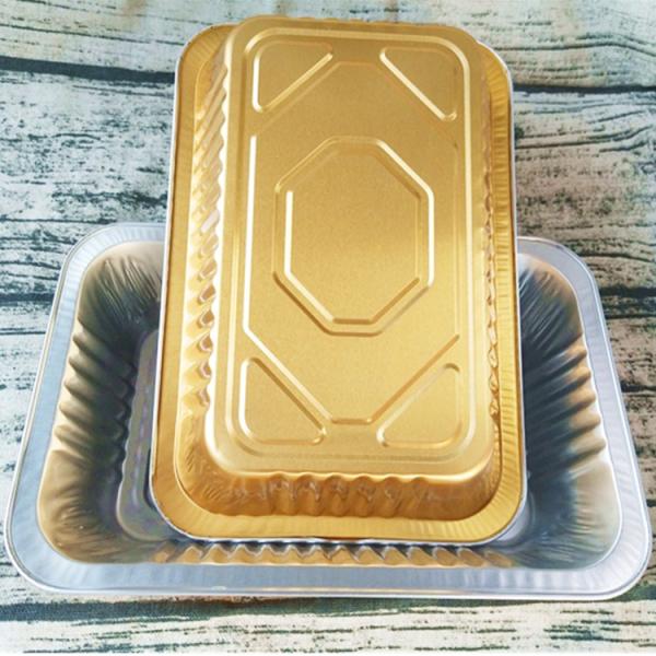 750ml rectangular aluminum foil sealed box