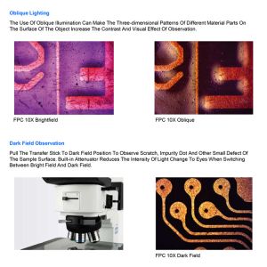 22mm OPTO EDU Polarizing Metallurgical Optical Microscope