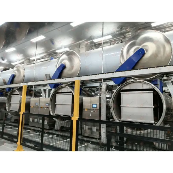 SPC Automatic High Voltage Electric Field Sterilization Equipment - SUS304 Stainless Steel DN1200 Autoclave