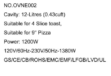 Electric Oven