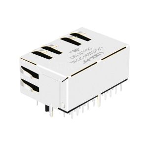 Halo HFJ12-1G41ER-L11 Compatible LPJG26843AFNL 1000 Base-T RJ45 1x2 Magnetic