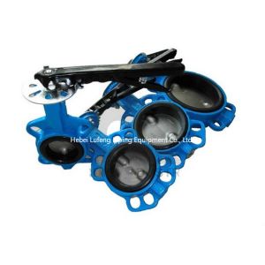 Trade Assurance cast iron LUG DN50 PN10 butterfly valve