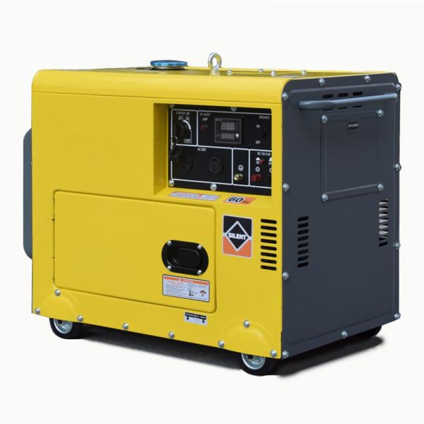 Quality Single Phase Portable Gasoline Generator Silent 3kVA 5kva 3000rpm Air Cooled for sale
