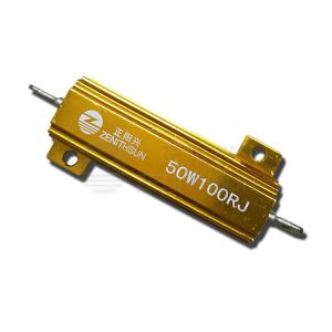 50W High Power Led Load Resistor Cable Leaded Aluminium Housed