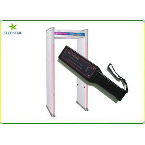 Sensitivity Adjustable Alarm Hand Held Metal Detectors Dandy Designed In Police